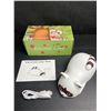 Image 2 : LED Cute Lazy Raccoon Bedside Lamp; Touch Control, Dimmable & Rechargeable - New
