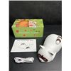 Image 2 : LED Cute Lazy Raccoon Bedside Lamp; Touch Control, Dimmable & Rechargeable - New