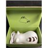 Image 5 : LED Cute Lazy Raccoon Bedside Lamp; Touch Control, Dimmable & Rechargeable - New
