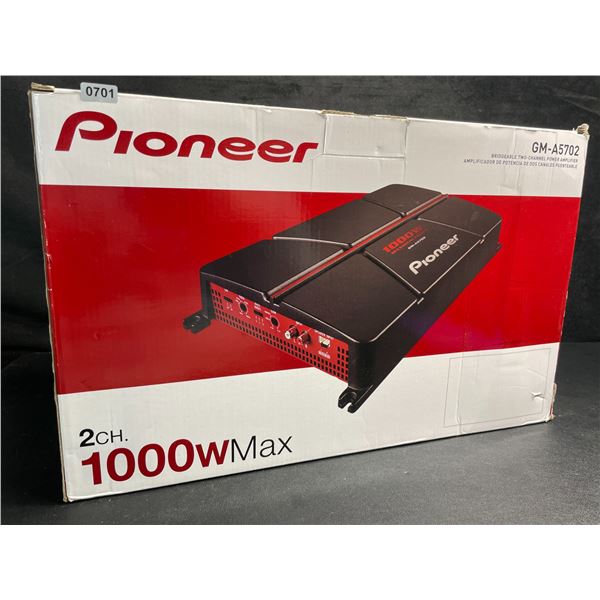 Pioneer 1000W Max Bridgeable Two-Channel Power Amplifier (Model: GM-A5702) BRAND NEW!