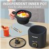 Image 4 : TopWite Rice Cooker - 1.2L Mini Rice Cooke with Non-Stick Coating; One-Touch/Keep Warm Function; NEW