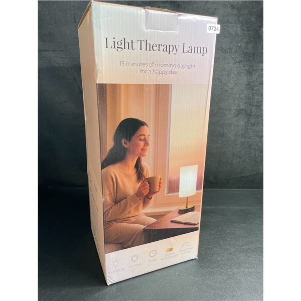 Light Therapy Lamp (10,000Lux) with Remote - Lifts Mood/Alertness for Fighting Seasonal Blues - New