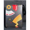 Image 2 : Leather Premium Pokemon Card Storage Binder (Pokeball Design) Holds Approx. 400 Cards - New