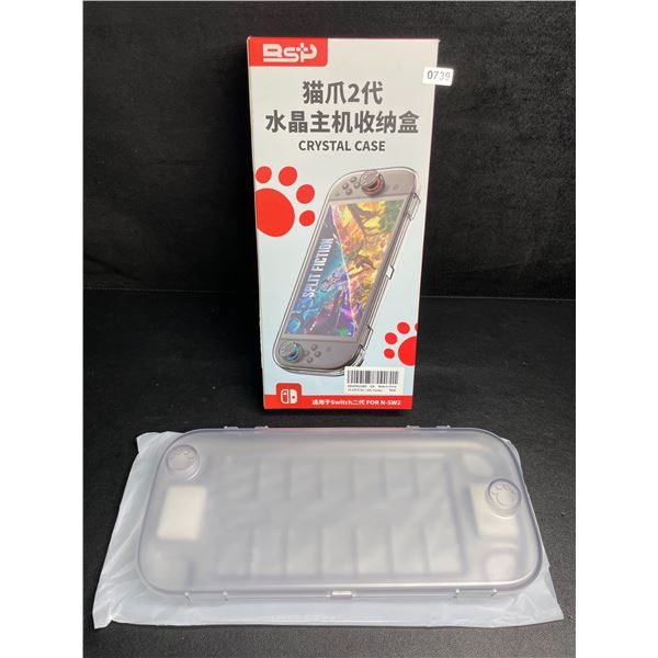 Hard Shell Protective Storage Case for Nintendo Switch 2; With Game Storage Design - New