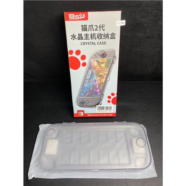 Hard Shell Protective Storage Case for Nintendo Switch 2; With Game Storage Design - New