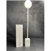 Image 1 : Flexible LED Reading Light with Plug & Socket (Great for Nightstands/Behind Beds) White - New