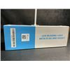 Image 3 : Flexible LED Reading Light with Plug & Socket (Great for Nightstands/Behind Beds) White - New