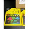 Image 4 : 3-Pack LED Color-Changing Mushroom Plug-In Night Lights w/ Dusk to Dawn Sensor; 7-Colors - New
