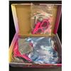 Image 5 : Barbie 21-Piece Girls Dress Up Trunk Set - For Ages 3+ (Size 4-6X) - Brand New!