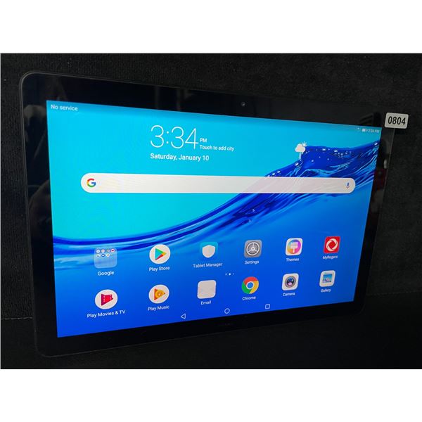 HUAWEI MediaPad T5 10.1" Android Tablet Works/Factory Reset/Ready-To-Use - Used