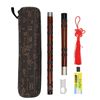 Image 2 : Traditional Bamboo Flute/Instrument Set with Case - Brand New