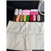 Image 3 : 6PC Punch Needle Coasters Craft Kit/Embroidery Kit for Beginners - Includes All Tools Needed! New