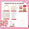 Image 7 : 6PC Punch Needle Coasters Craft Kit/Embroidery Kit for Beginners - Includes All Tools Needed! New