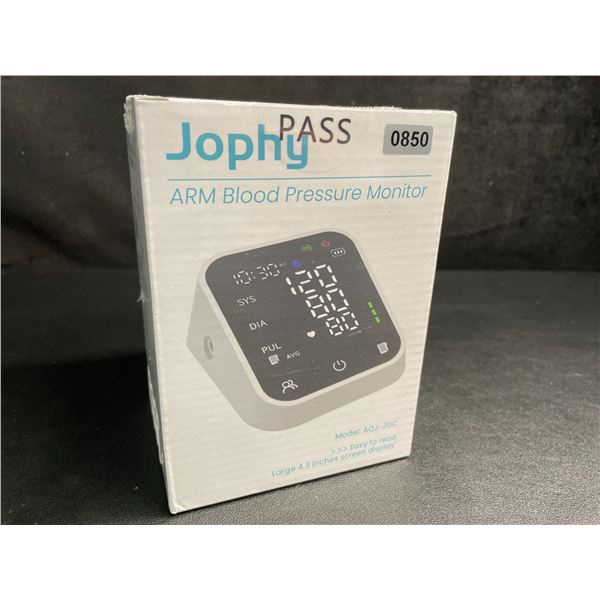 Electric/Automatic Arm Blood Pressure Monitor with Large 4.3" Display Screen - New Sealed