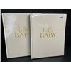 Image 1 : Lot of 2 Lanpn Hello Baby Memory Books - First 5 Years Hardcover Memory Books/Keepsake Books - New