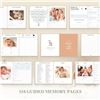 Image 6 : Lot of 2 Lanpn Hello Baby Memory Books - First 5 Years Hardcover Memory Books/Keepsake Books - New
