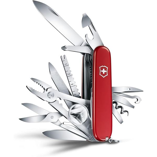 Victorinox Swiss Army Swiss Champ Pocket Knife Multi-Tool - NEW in Box! ($130+ Retail!)