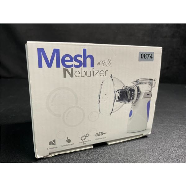 Portable Mesh Nebulizer/Breathing Aid for Asthmatics - Rechargeable Design - Brand New