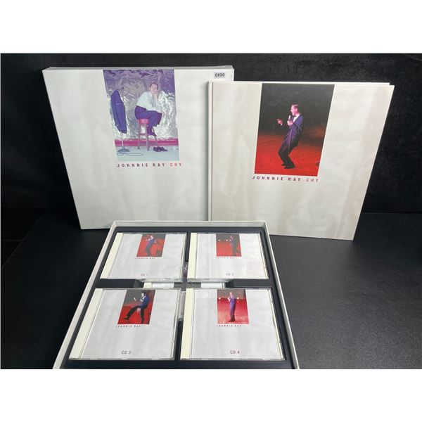 Johnnie Ray Cry 5-CD Collectible Deluxe Box Set with Book Biography - Brand New