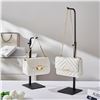 Image 8 : 3-Pack Purse Holders/Handbag Display Stands/Hangers for Bags - For Closet/Vendors/Retail Use - NEW