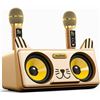 Image 1 : Masingo Kitty Cat Spinto G3 Karaoke Machine - 2 Mics and Machine - New