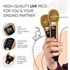 Image 4 : Masingo Kitty Cat Spinto G3 Karaoke Machine - 2 Mics and Machine - New