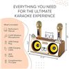 Image 5 : Masingo Kitty Cat Spinto G3 Karaoke Machine - 2 Mics and Machine - New