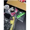 Image 3 : 12PC Hello Kitty and Friends - Squishies/Keychains and Stickers - New