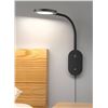 Image 1 : Develop LED Plug-in Wall Lamp with USB for Headboards and Night Stands - New