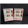 Image 3 : 2-Packs of Worried and Sad Glamnetic Short Almond Shape Press on Nails - New