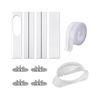Image 1 : Portable Air Conditioner Kit with Universal Coupler and Window Seal for 5.1" Exhaust Hose - New