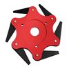 Image 2 : 2 Six Bladed Weed Eater Cutter Heads - Brush Cutters Fits Most Trimmers - New