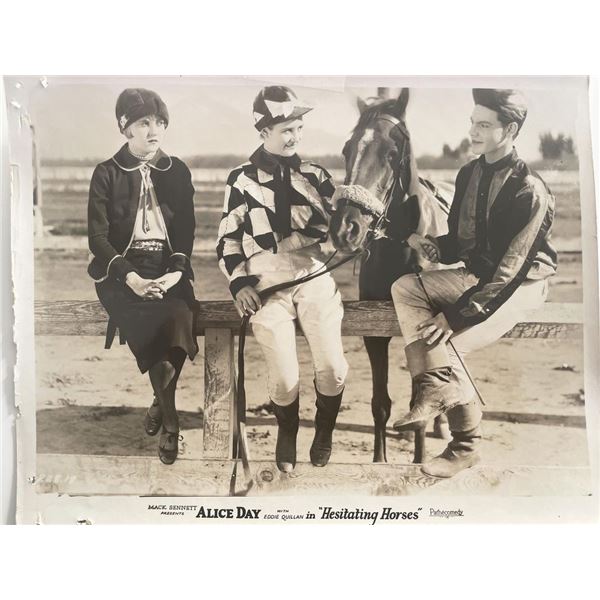 Hesitating Horses Alice Day and Eddie Quillan movie photo