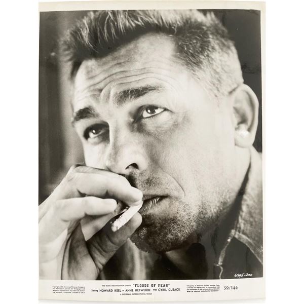 Floods of Fear Howard Keel original 1959 vintage movie photo