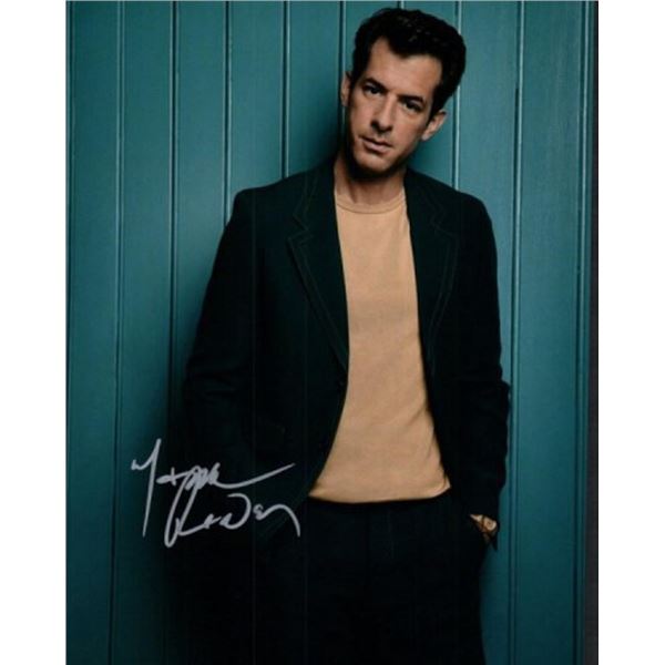 DJ Mark Ronson facsimile signed photo