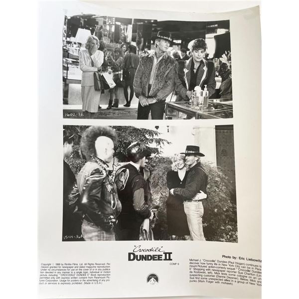 Crocodile Dundee II original 1988 vintage movie photo