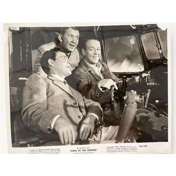 Song of the Sarong Eddie Quillan original 1945 vintage movie photo