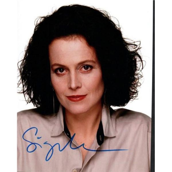 Ghostbusters Sigourney Weaver facsimile signed photo