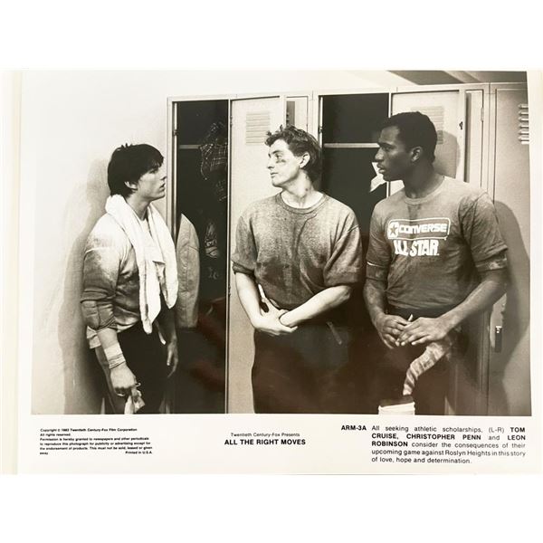 All the Right Moves original 1983 vintage movie photo