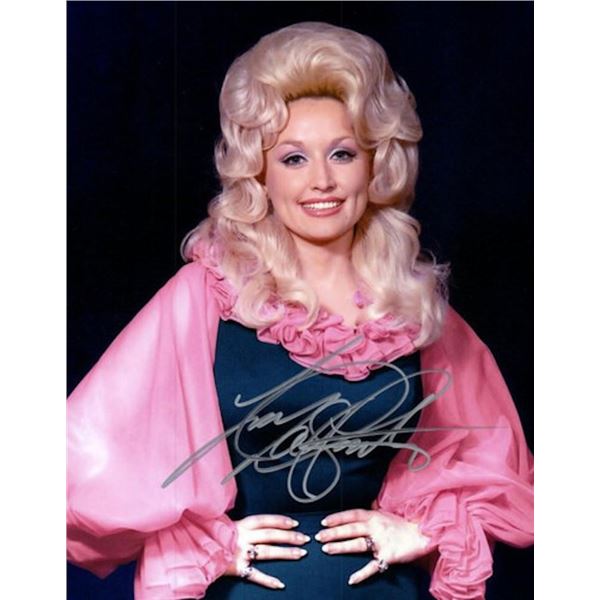 Dolly Parton facsimile signed photo