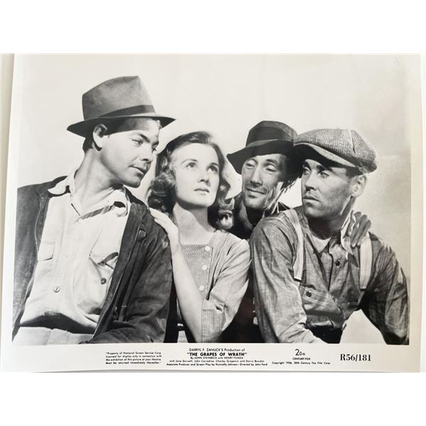 The Grapes of Wrath Henry Fonda original 1956R vintage movie photo