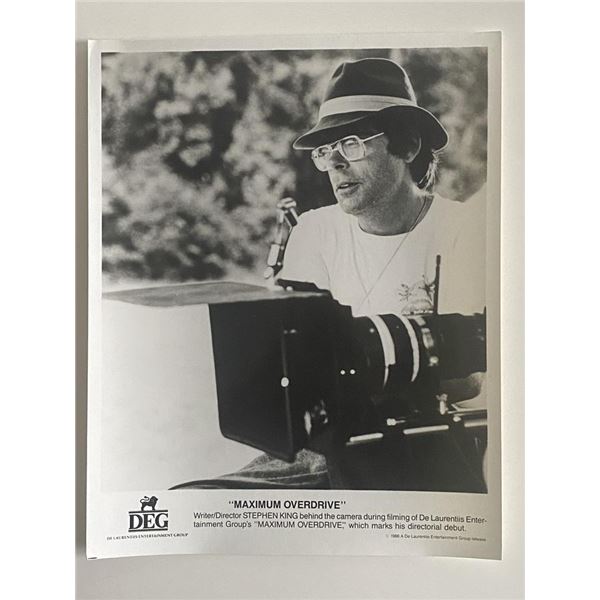 Maximum Overdrive Stephen King photo