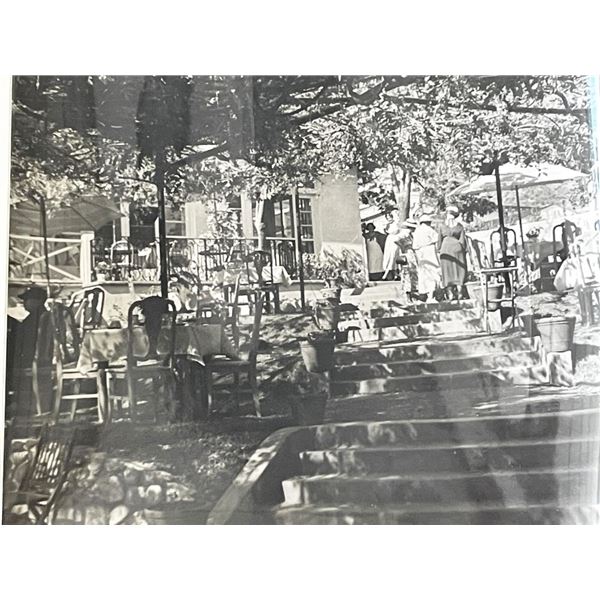 Sierra Madre Wistaria Vine Gardens vintage photo