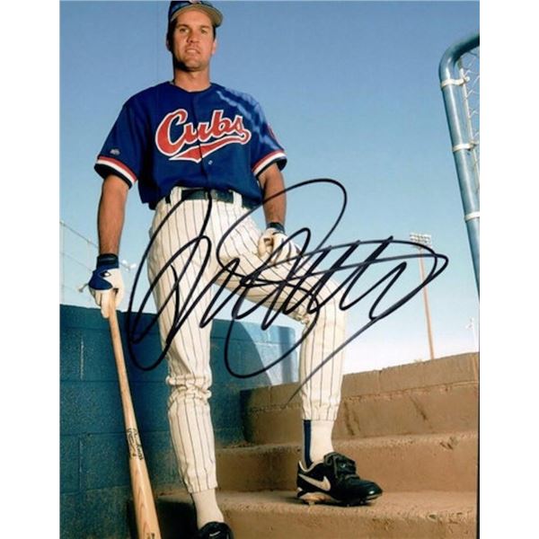 Chicago Cubs Ryne Sandberg facsimile signed photo