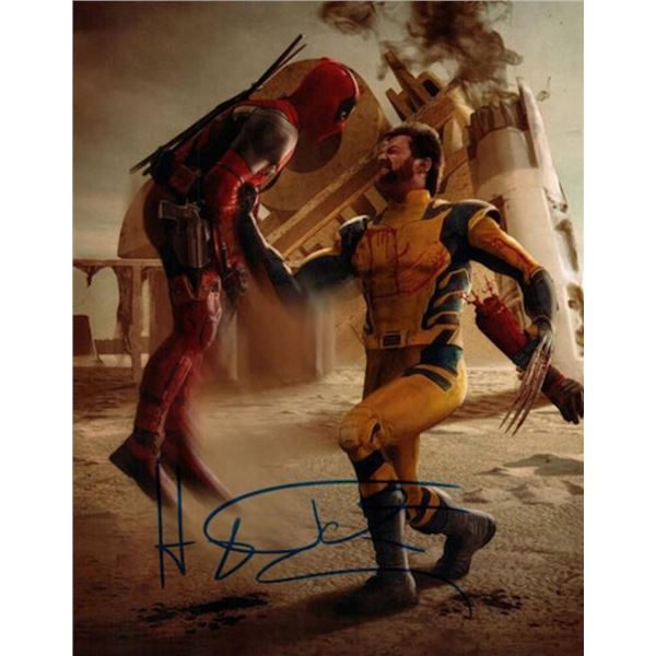 Deadpool & Wolverine Hugh Jackman facsimile signed photo