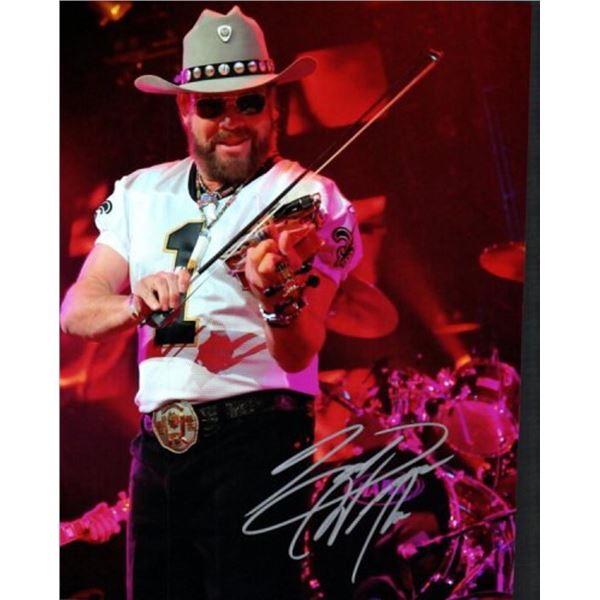 Hank Williams Jr. facsimile signed photo