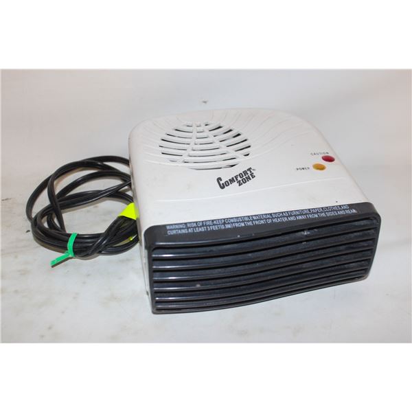 COMFORT ZONE MINI PERSONAL HEATER
