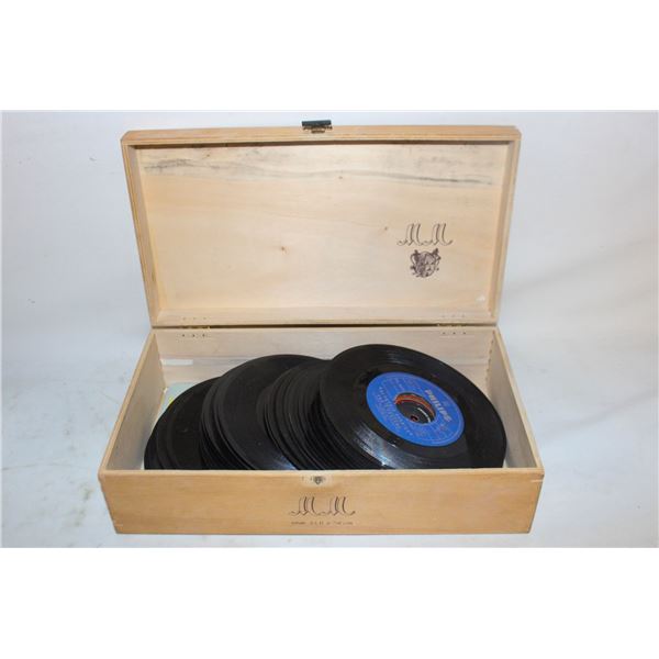 VINTAGE 45'S RECORDS IN VINTAGE GERMAN