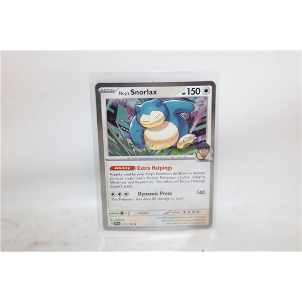 SNORLAX HOLO 117/159