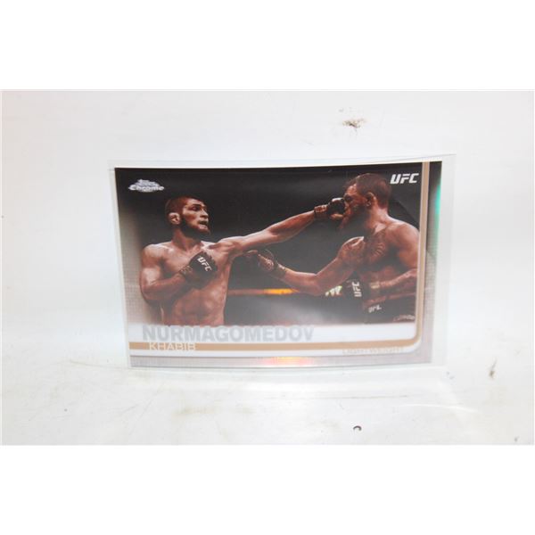 KHABIB NURMAGOMEDOV UFC TOPPS CHROME
